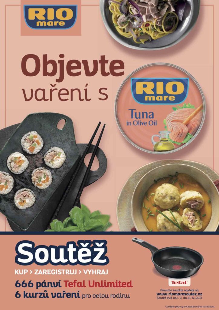 Objevte vaření s Rio Mare…