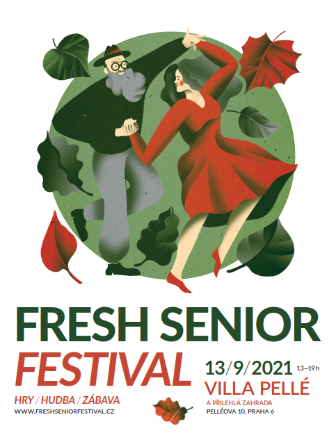 FRESH SENIOR FESTIVAL se letos uskuteční ve Ville Pellé v Praze 6 po deváté