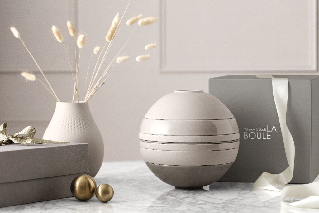 La Boule v odstínu béžové je novinkou pro milovníky ojedinělého designu