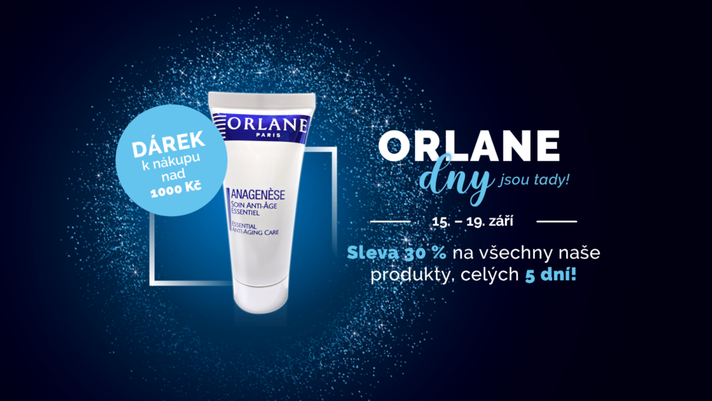 Jedinečná nabídka prestižní francouzské značky Orlane