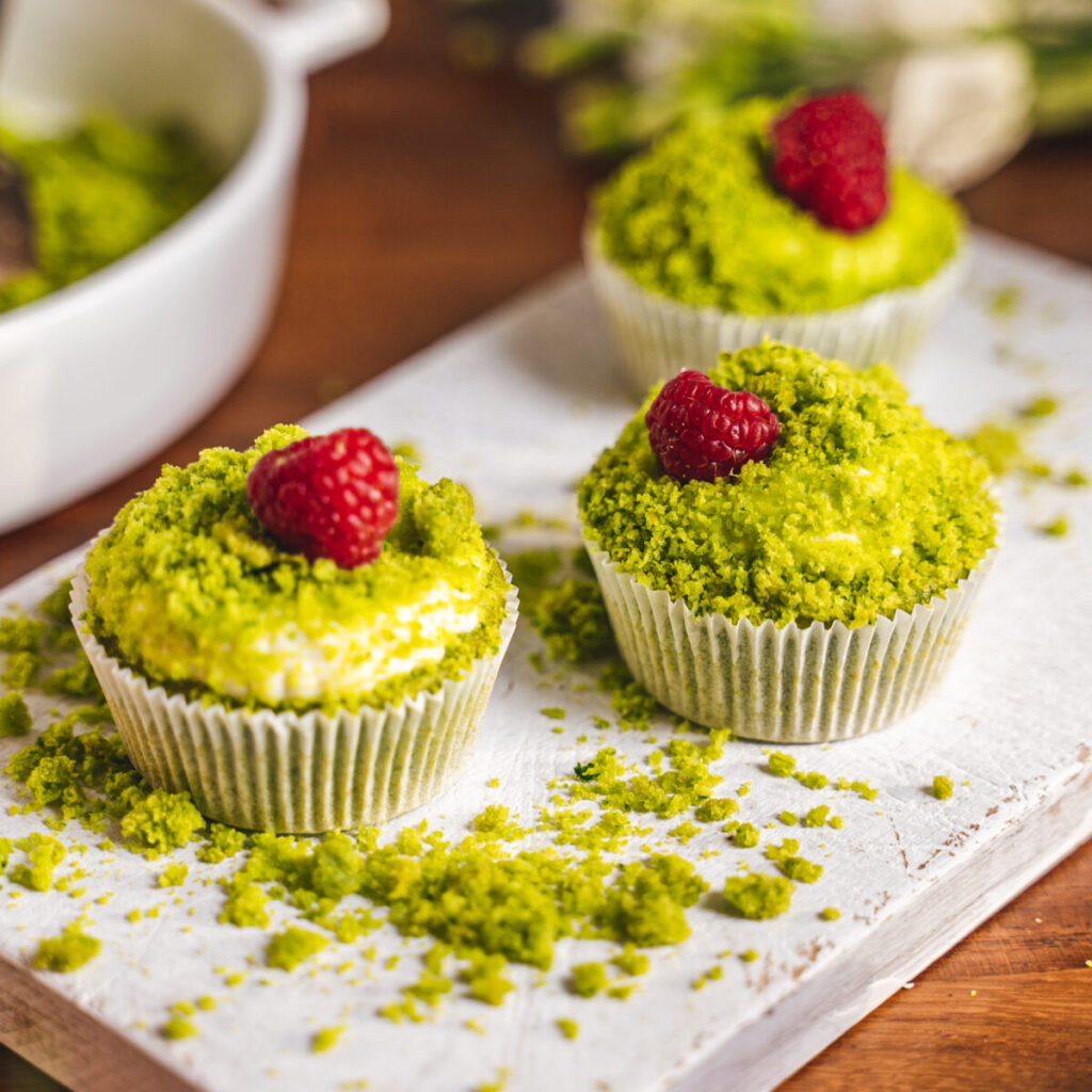 Letní pohoda na zelené vlně: zkuste originální mechové cupcaky