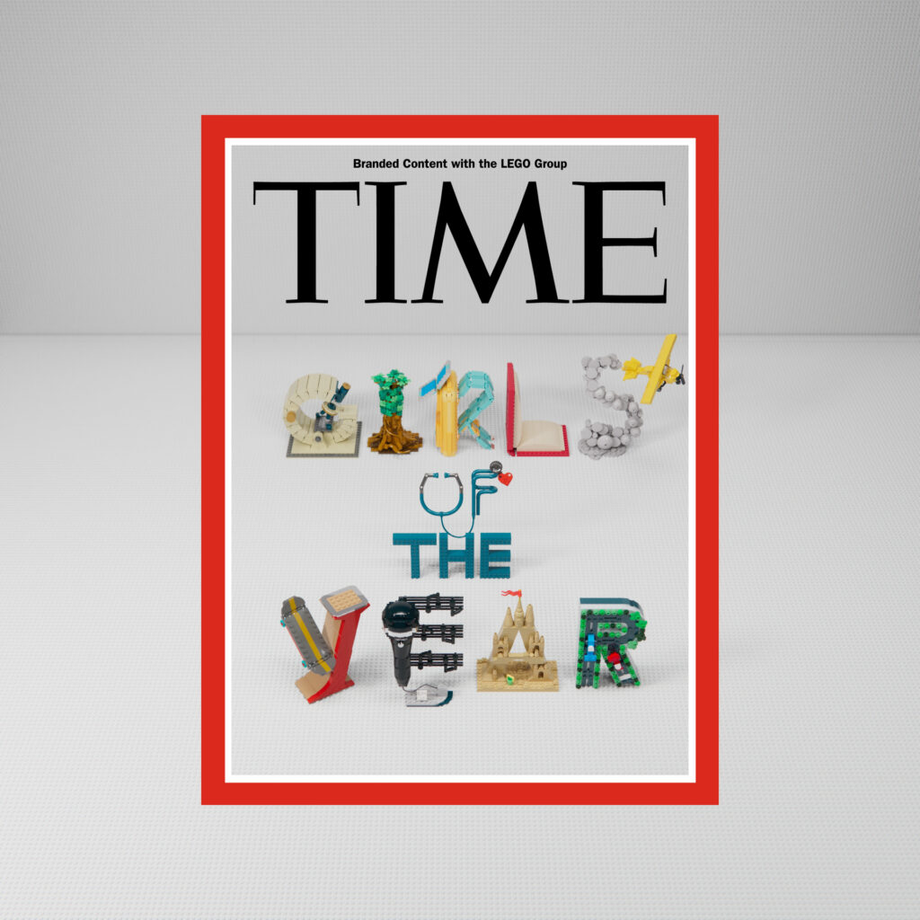 Magazín TIME a společnost LEGO se spojily, aby oslavily výjimečné dívky