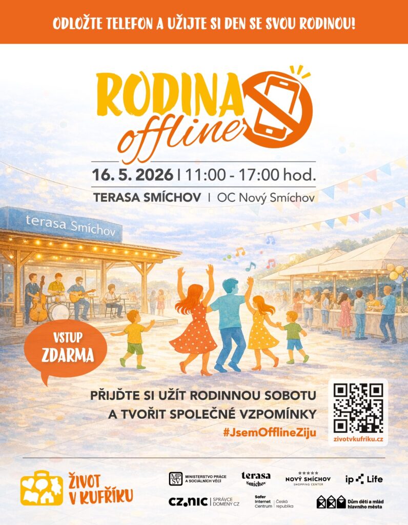 Nový projekt Rodina offline pomáhá rodinám najít zdravou rovnováhu mezi technologiemi a skutečným životem